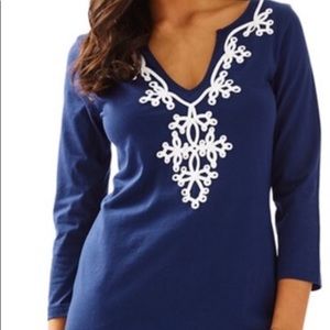 Lilly pulitzer marina dress sz L